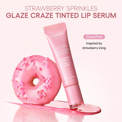 LANEIGE – Glaze Craze Donut Delight Lip Serum Duo