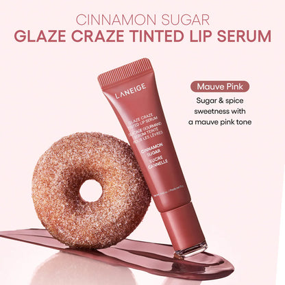 LANEIGE – Glaze Craze Donut Delight Lip Serum Duo