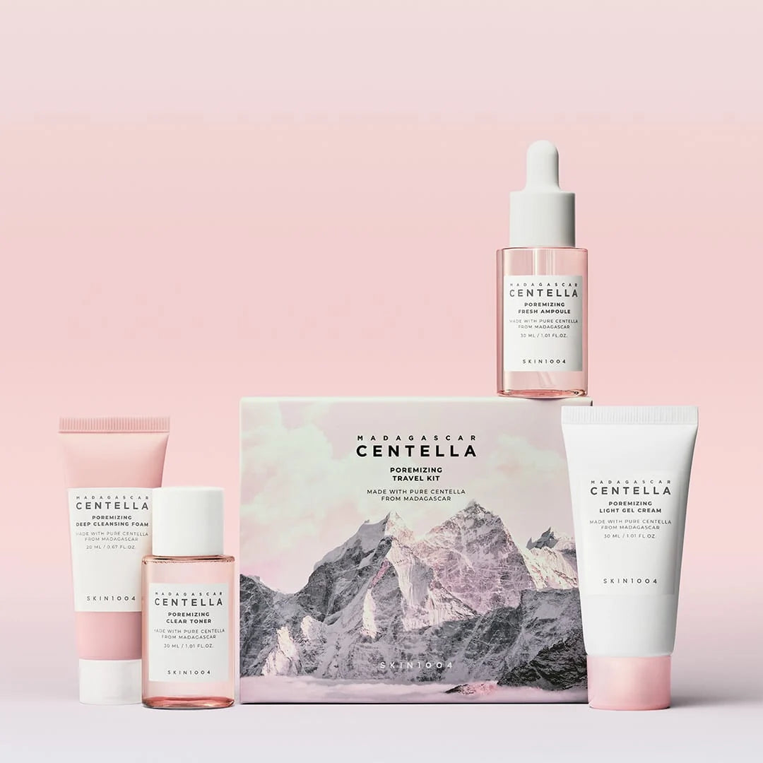 SKIN1004 – Kit de Viaje Madagascar Centella Poremizing