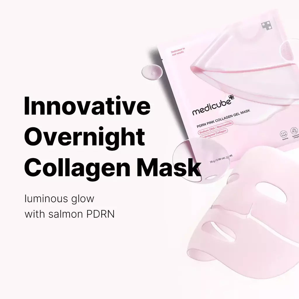 Medicube – Mascarilla Facial PDRN Pink Collagen Gel Mask