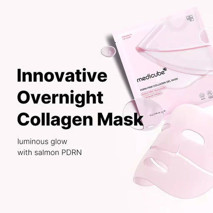 Medicube – Mascarilla Facial PDRN Pink Collagen Gel Mask